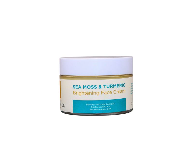 Sea Moss &amp; Turmeric Brightening Face Cream