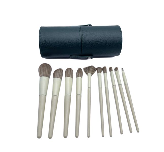 Series Cosmetic Brush Set 10 Pieces Makeup Brush Set With Makeup Barrels