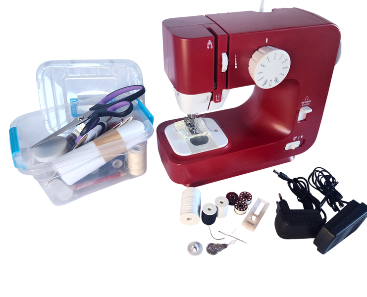 Sewing Machine + Starter Kit in Container