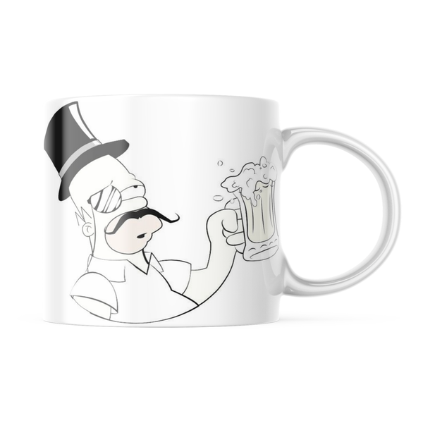 Cartoon Custom Printed Coffee Mug
