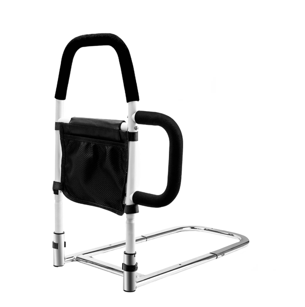 Bed Rail for Elderly Adjustable Bedside Safety Rail With Storage Bag