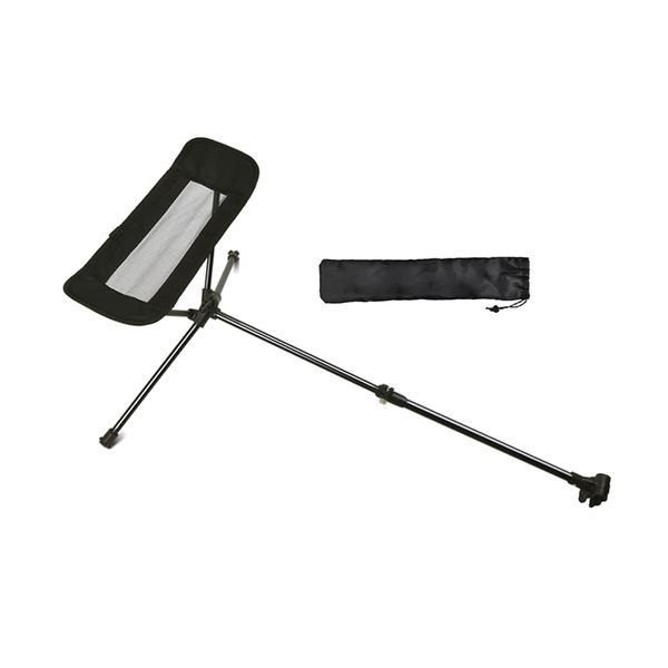 Camping Chair Footrest Portable Fishing Chair Footstool Leg Rest Bracket