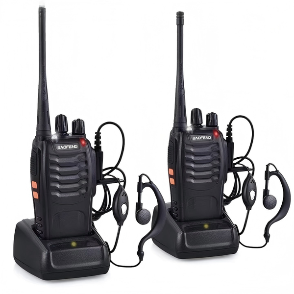 Baofeng 16-Channel UHF Walkie Talkie 2-Way Radio - 10 Piece