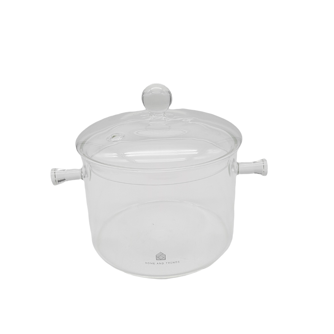 Tempered Glass Pot With Two Pointed Side Handles Buy Online in South