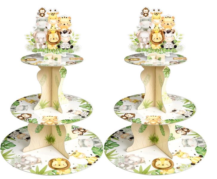 Bring the Jungle to Your Dessert Table: Fun and Functional Cupcake Stands