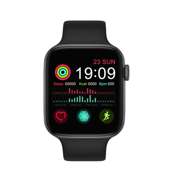 FT50 Fitness Tracker Heart Rate Monitor Smart Watch- Black