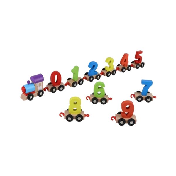 Wooden Digital Train Set of Numbers Toy F47-88-26