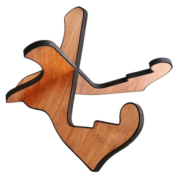 Universal Portable Wooden Guitar Stand, Acoustic and Classical Guitar Stand
