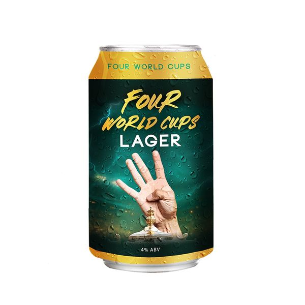 Four World Cups LAGER - 12 x 330ml