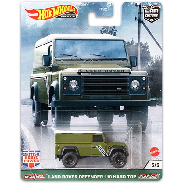 Hot Wheels-1/64 Land Rover Defender 110 - Panel Vehicle