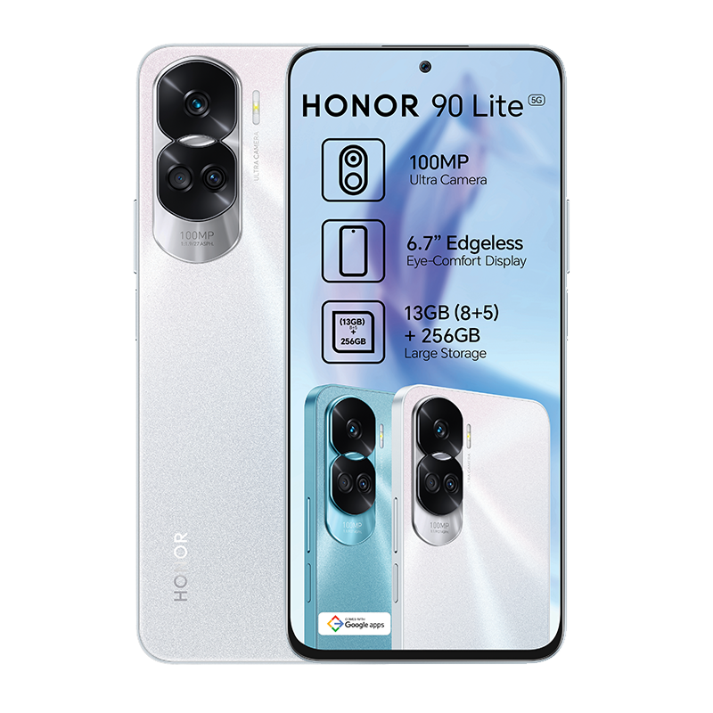 Honor 90 Lite 256GB - Titanium Silver in 2023