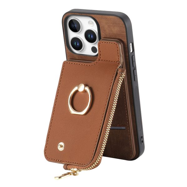 Card Holder Ring Stand Phone Case Compatible with Samsung Galaxy S22 Ultra