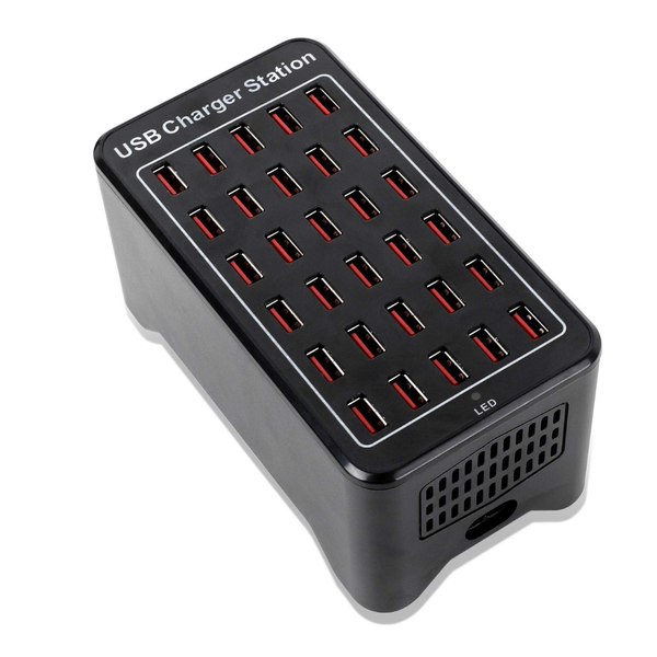 30 Port USB Charging Station
