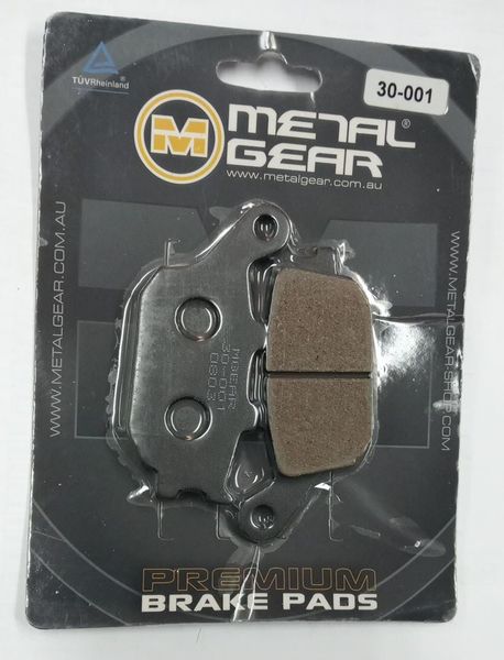 Metal Gear Brake Pads Organic 30-001 (FA174)
