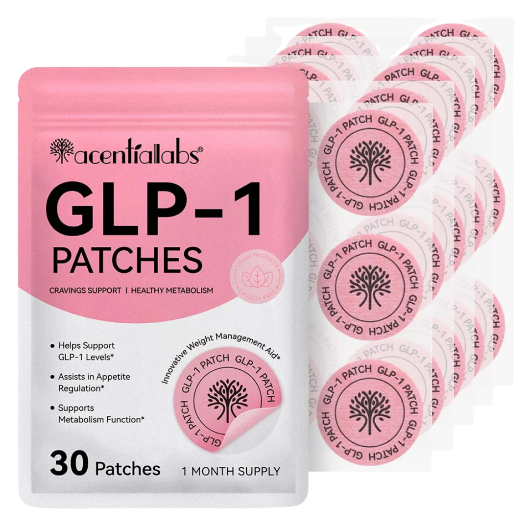 Acentialabs GLP-1 Support Patches 30 Pack - Cravings & Metabolism Support |  Shop Today. Get it Tomorrow!
