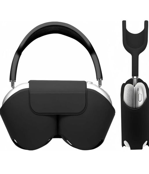Compatible with AirPods Max headphones - Dustproof storage case - Black