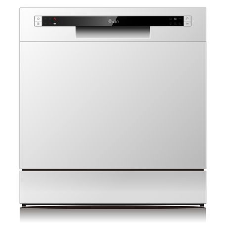 Swan 8 Place Setting Countertop Dishwasher -Washes LARGE 30cm Plates Image