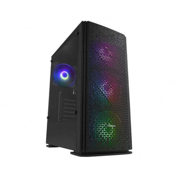 Raidmax H702 ATX Micro ATX Mini ITX ARGB Sync Mid-Tower Gaming Chassis BLK