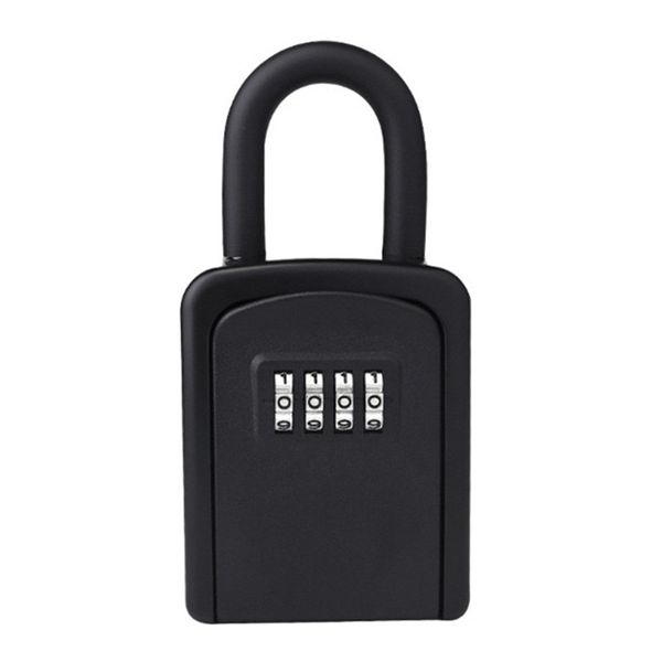 Door Handle Waterproof Resettable 4-Digit Combination Lockbox