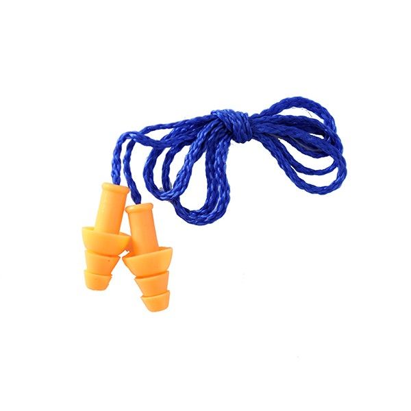 Bulk Pack 10 x Skudo Sonic Cord Reusable Safety Earplug