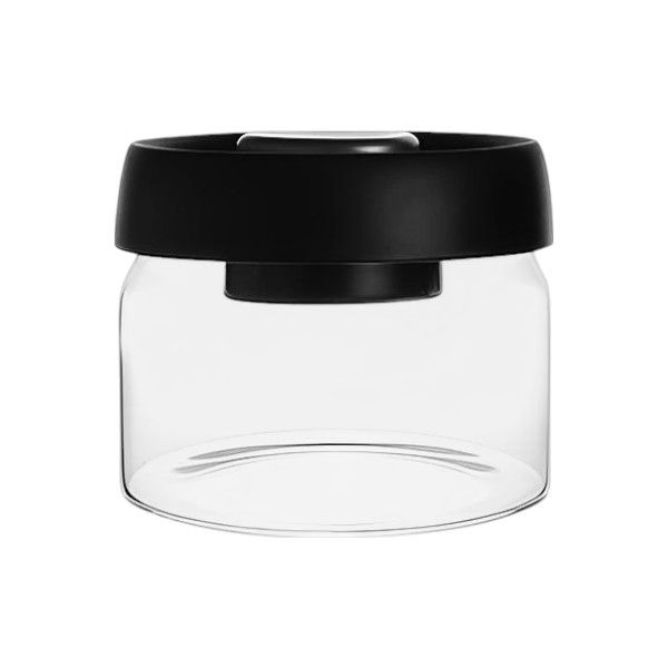500ml Airtight Push-Button Storage Container - Transparent