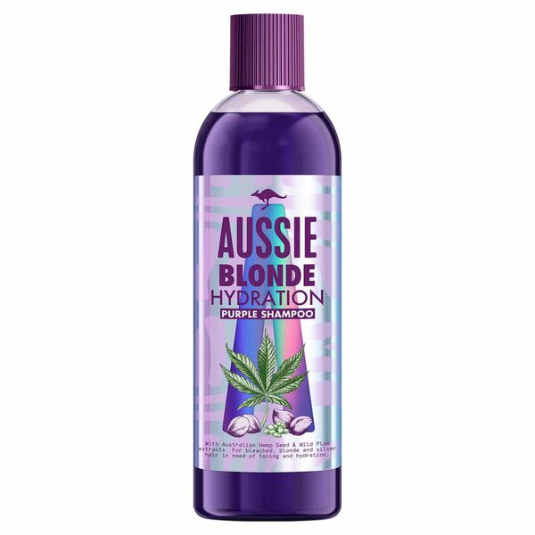 Aussie blonde Hydration Shampoo for Bleached,Blonde and Silver Hair-290mls