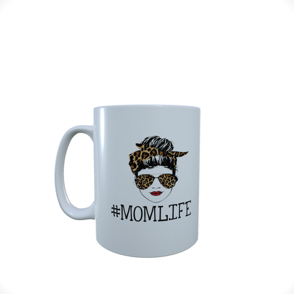 #Momlife Animal Print - Coffee Mug