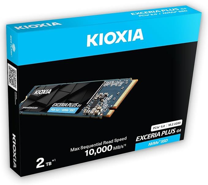 Kioxia Exceria Plus G4 PCIe 5.0 NVMe SSD - 2TB | Shop Today. Get