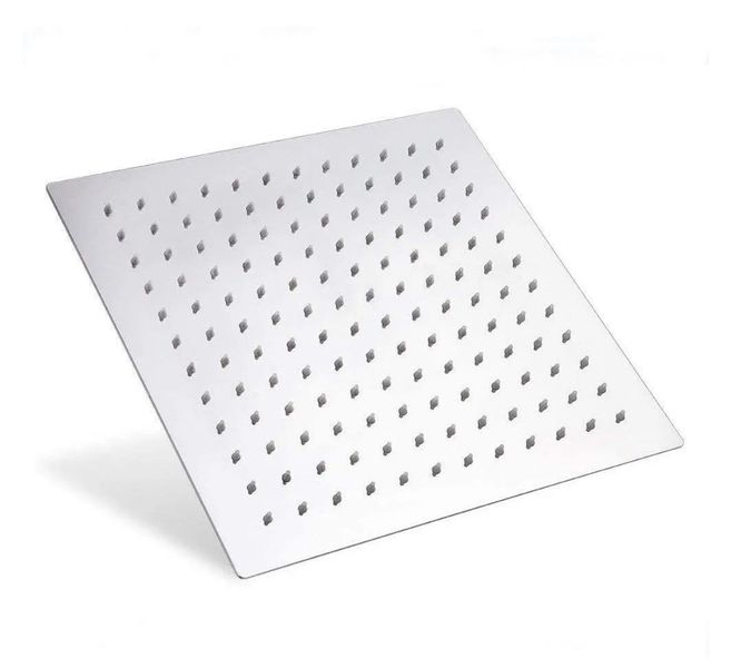 8# Shower Rose Square Stainless Steel