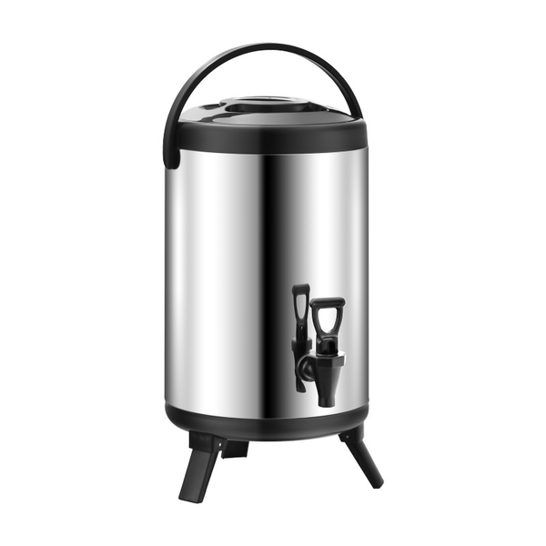 6/10L Stainless Steel Insulated Tea Dispenser , Beverage Warmer