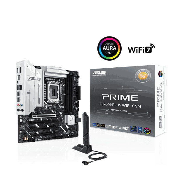 Asus Prime Z890m-Plus Wifi Intel Lga1851 Motherboard