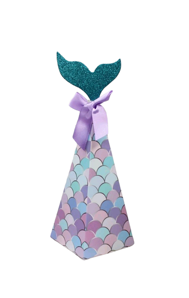 Mermaid Tail Candy Box - Set of 10