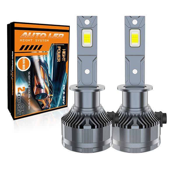 H1 2 Pin 11000LM Bright LED 70W With Built-in Fan 6000K