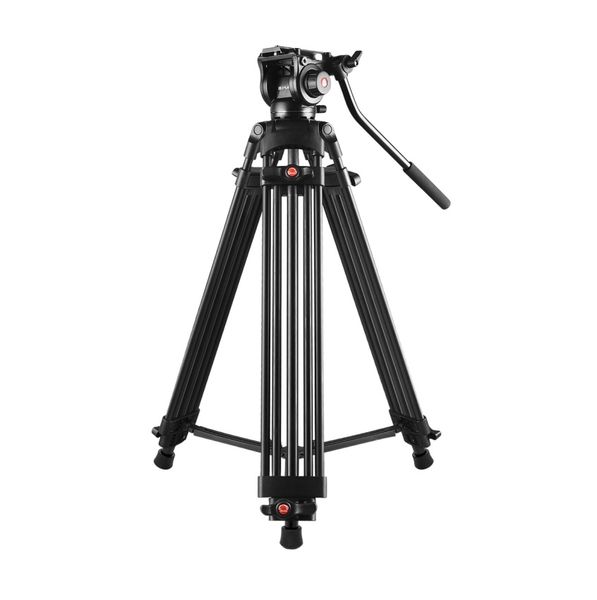DW PULUZ Professional Heavy Duty Video Camera Aluminum Alloy Tripod-PU3047B