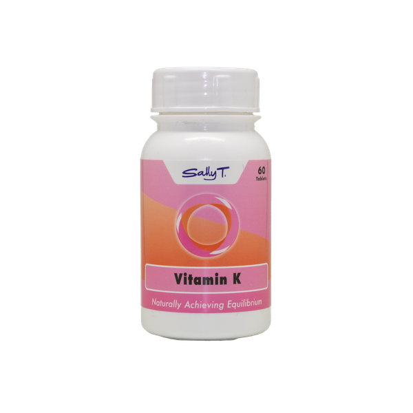 Sally T. Vitamin K (K1, K2-4, K2-7), 60 Tablets, Calcium &amp; Bone Support.