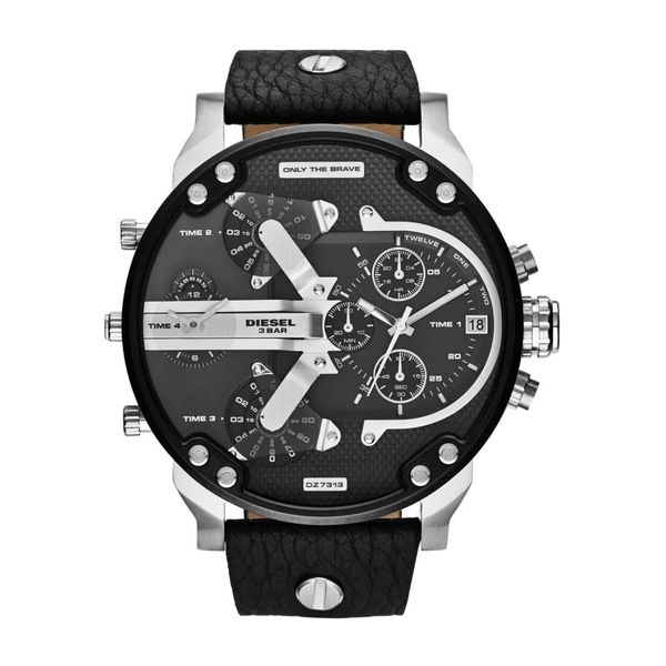 Diesel Mr. Daddy 2.0 Mens Silver Watch-DZ7313