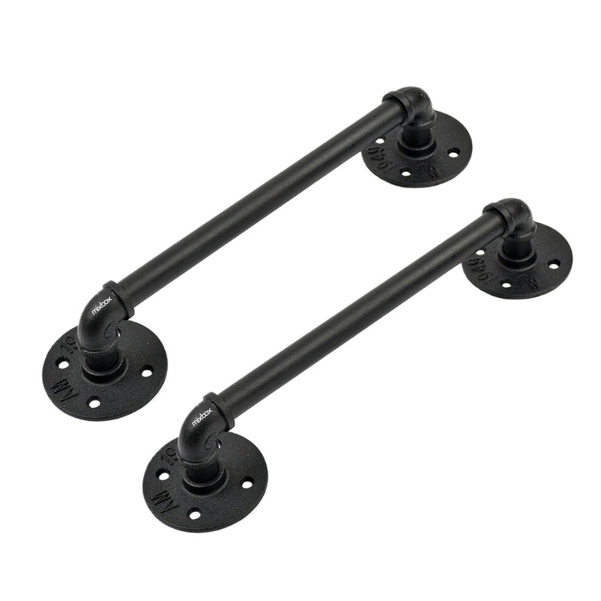 Mix Box 2 Pack Barn Door Pull Handle,Towel Bar-30cm