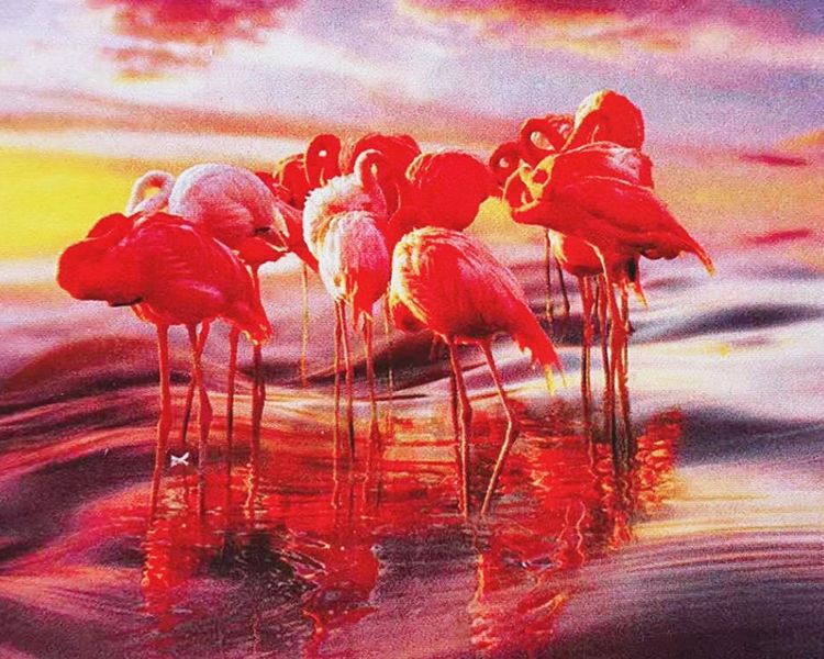 Favorable impression™ Rhinestone Canvas 5D DIY Diamond Painting Kits FA01