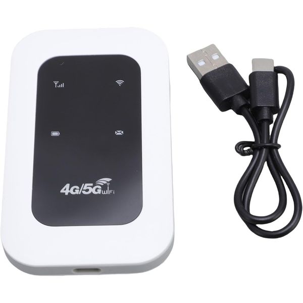 Portable WiFi Wireless Routers Mobile Hot Spot Wireless Router-White