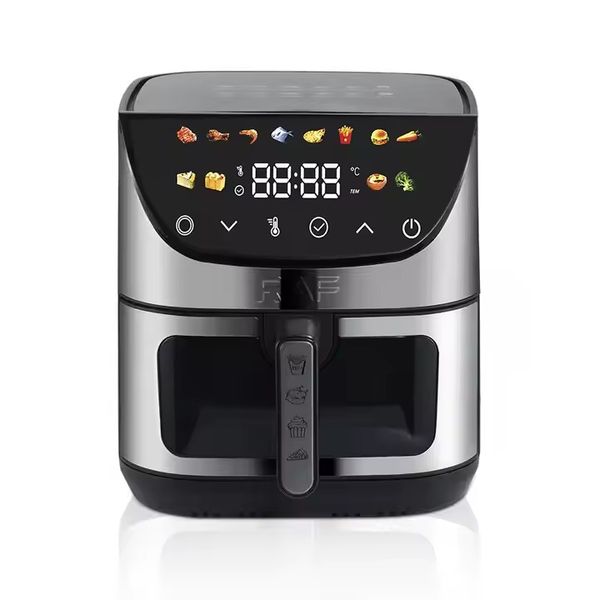 2400W 9.5L Digital Stainless Steel Oil-Free Smart Air Fryer