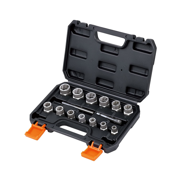 15 Piece Impact Bolt And Nut Remover Tool Set With Storage Case SDY-94306