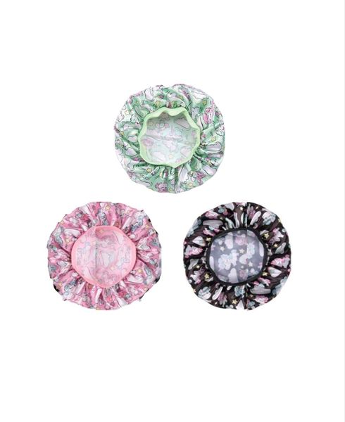3Piece Toddler Bonnets With Narrow Brim
