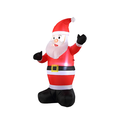 Blow up on sale santa claus