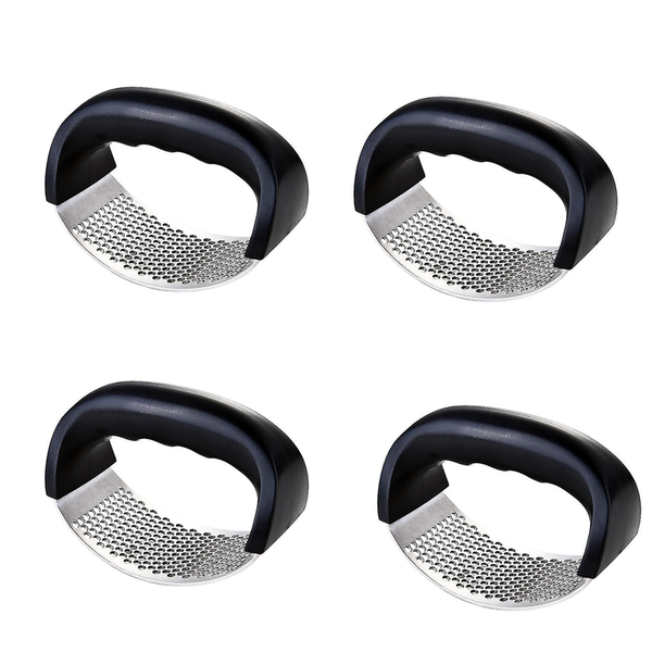 4 Piece Manual Garlic Presser Mincer Stainless-KT32166