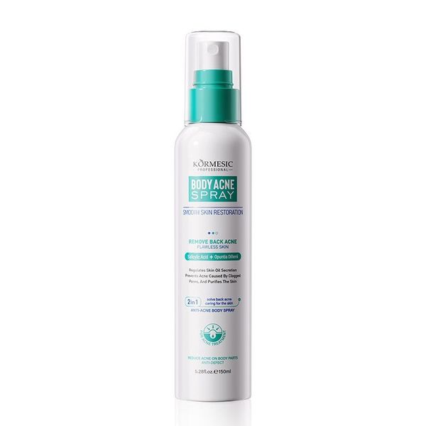 Kormesic Professional Body Acne Spray - Smooth Skin Restoration (150 ml)