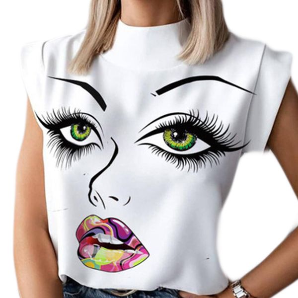 Trendz Purple Lips Women Top