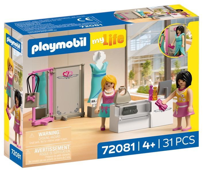Playmobil My Life - Trendy Fashion Boutique (31 Pieces)