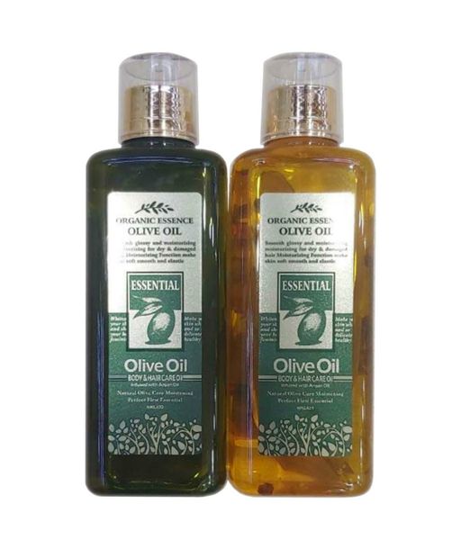 Lilhe Pack of 2 Fruit of the Wokali Organic Olive Oil- 200 ml x 2