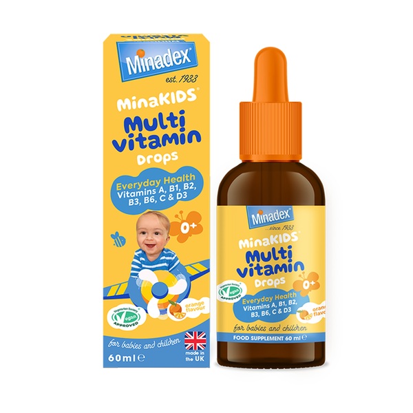 Multivitamin Drops Liquid for Children- Immune &amp; Energy - Vegan -Sugar-Free