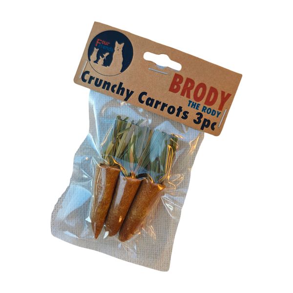 Four Friends Rodent Crunchy Carrot 3 Piece